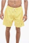 YES I AM LOGOED PATCH SWIMSHORTS