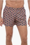 Yes I Am Monogram-print Swim Shorts