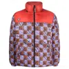 Yes I Am Abstract-print Padded Jacket