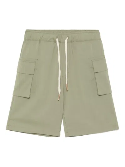 Yes London Kids' Cargo Shorts In Green
