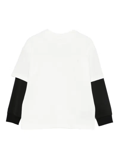 Yes London Cotton Long-sleeve T-shirt In White