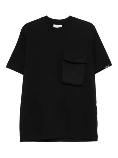 Yes London Cotton T-shirt In Black