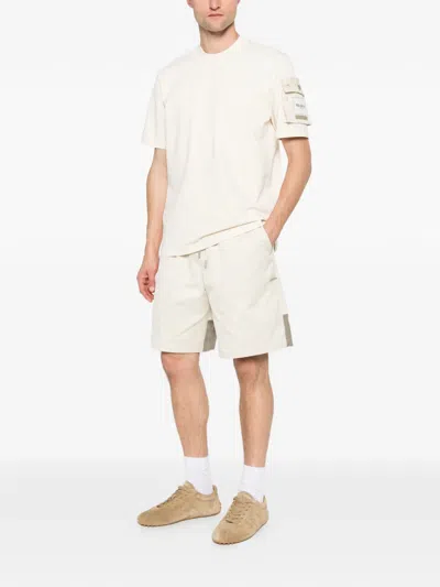 Yes London Flap-pocket T-shirt In White