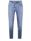 Yes London Jeans In Navy