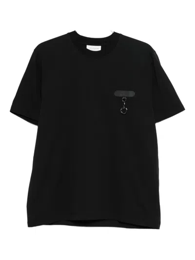 Yes London Logo-patch T-shirt In Black