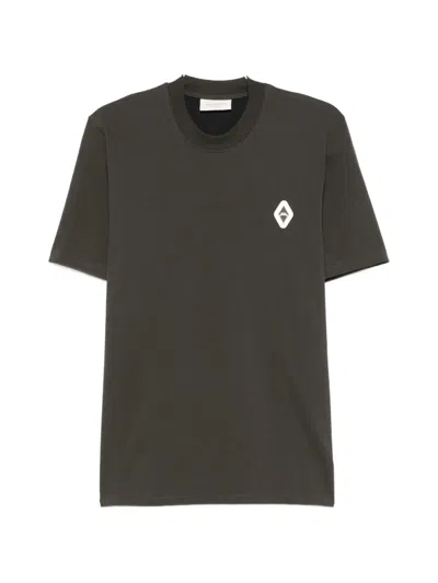 Yes London Logo-patch T-shirt In Gray