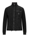 Yes London Man Jacket Black Size L Viscose, Nylon, Elastane