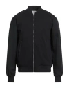 Yes London Man Jacket Black Size Xxl Cotton, Virgin Wool, Polyester, Elastane In Black