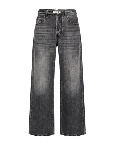 Yes London Man Jeans Black Size 30 Cotton In Blue