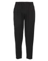 Yes London Man Pants Black Size 36 Virgin Wool, Polyester, Elastane