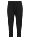 Yes London Man Pants Black Size Xxl Virgin Wool, Polyester, Elastane In Black