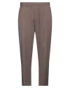 Yes London Man Pants Light Brown Size Xxl Virgin Wool, Polyester, Elastane