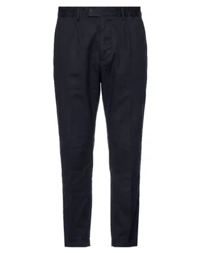 Yes London Man Pants Midnight Blue Size 30 Cotton, Elastane In Black