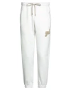 Yes London Man Pants White Size S Cotton, Polyester, Elastane