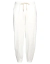 Yes London Man Pants White Size Xxl Cotton