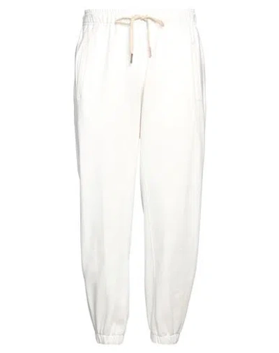 Yes London Man Pants White Size Xxl Cotton