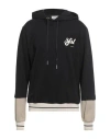 Yes London Man Sweatshirt Black Size 3xl Cotton, Elastane