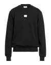 Yes London Man Sweatshirt Black Size Xxl Cotton In Black