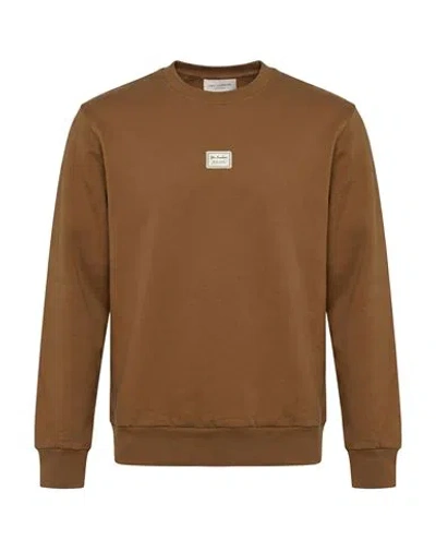 Yes London Man Sweatshirt Camel Size S Cotton In Brown