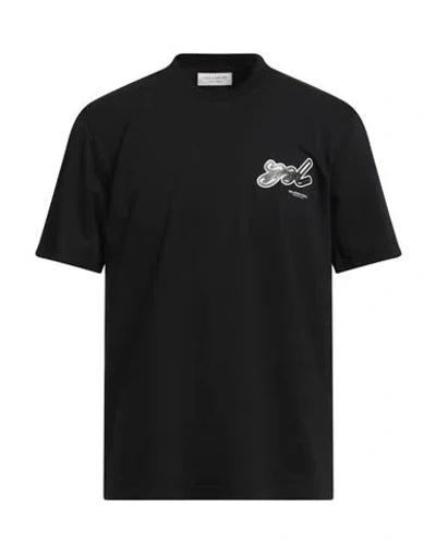 Yes London Man T-shirt Black Size M Cotton