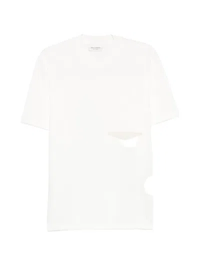 Yes London Patch-pocket T-shirt In White