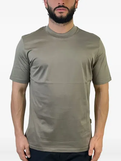 Yes London Round-neck T-shirt In Green