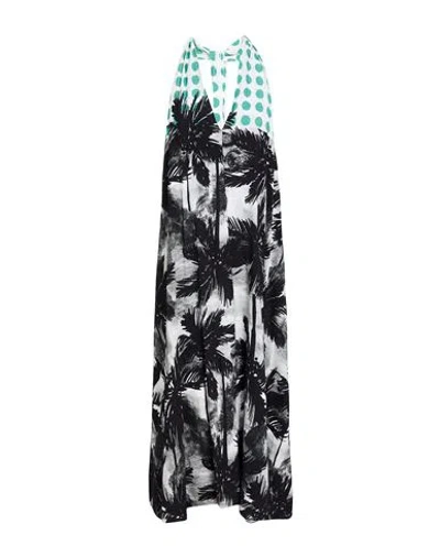 Yes London Woman Midi Dress Black Size 1 Polyester