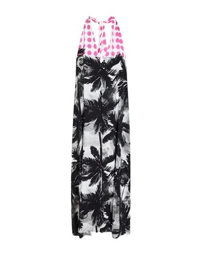 Yes London Woman Midi Dress Black Size 2 Polyester