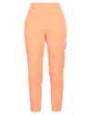 Yes London Woman Pants Salmon Pink Size 4 Polyester, Elastane