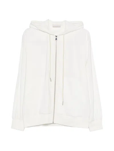 Yes London Zip-fastening Hoodie In White