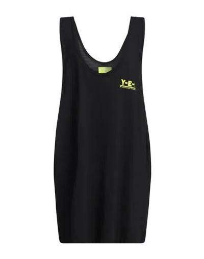 Y-e-s Your Everyday Superhero Woman Mini Dress Black Size S Cotton
