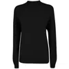 Yes Zee Black Acrylic Sweater In Black