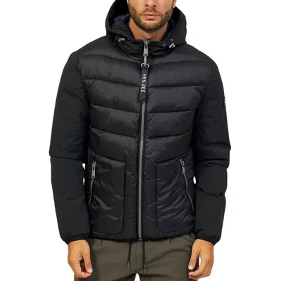 Yes Zee Nylon Men's Jacket In Blue