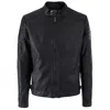 Yes Zee Black Polyethylene Jacket In Black