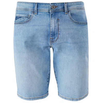 Yes Zee Blue Cotton Men's Short