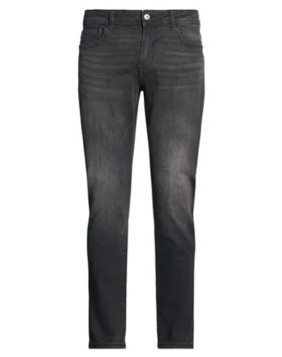 Yes Zee By Essenza Man Jeans Black Size 34 Cotton, Elastane