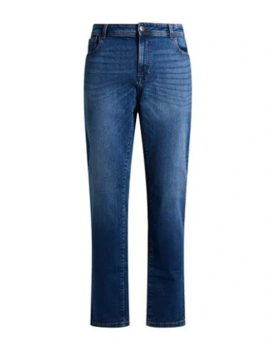 Yes Zee By Essenza Man Jeans Blue Size 29 Cotton, Elastane