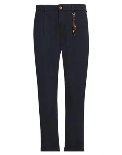 Yes Zee By Essenza Man Pants Midnight Blue Size 29 Cotton, Linen