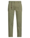 Yes Zee By Essenza Man Pants Military Green Size 31 Cotton