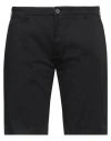 Yes Zee By Essenza Man Shorts & Bermuda Shorts Black Size 28 Cotton, Elastane In Black