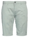 Yes Zee By Essenza Man Shorts & Bermuda Shorts Light Green Size 32 Cotton, Elastane
