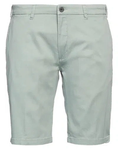Yes Zee By Essenza Man Shorts & Bermuda Shorts Light Green Size 34 Cotton, Elastane