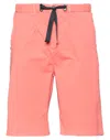 Yes Zee By Essenza Man Shorts & Bermuda Shorts Orange Size 30 Cotton, Elastane In Orange