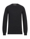 Yes Zee By Essenza Man Sweater Charcoal Size Xl Wool, Nylon In Grey