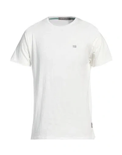 Yes Zee By Essenza Man T-shirt White Size Xl Cotton