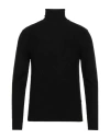 Yes Zee By Essenza Man Turtleneck Black Size Xl Polyamide, Acrylic, Wool, Polyester