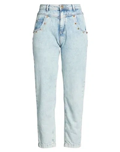 Yes Zee By Essenza Urban Chic Woman Jeans Blue Size 29 Cotton