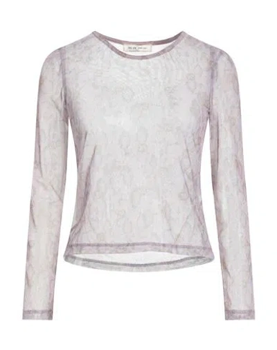 Yes Zee By Essenza Urban Chic Woman Top Antique Rose Size L Polyester, Elastane In Purple