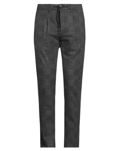 Yes Zee By Essenza Urban Man Pants Charcoal Size 34 Polyester, Viscose, Elastane In Gray