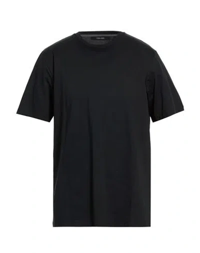 Yes Zee By Essenza Urban Man T-shirt Black Size 3xl Cotton